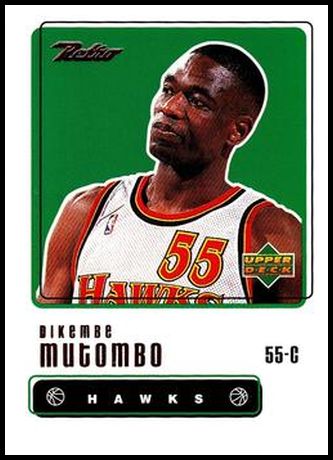 26 Dikembe Mutombo